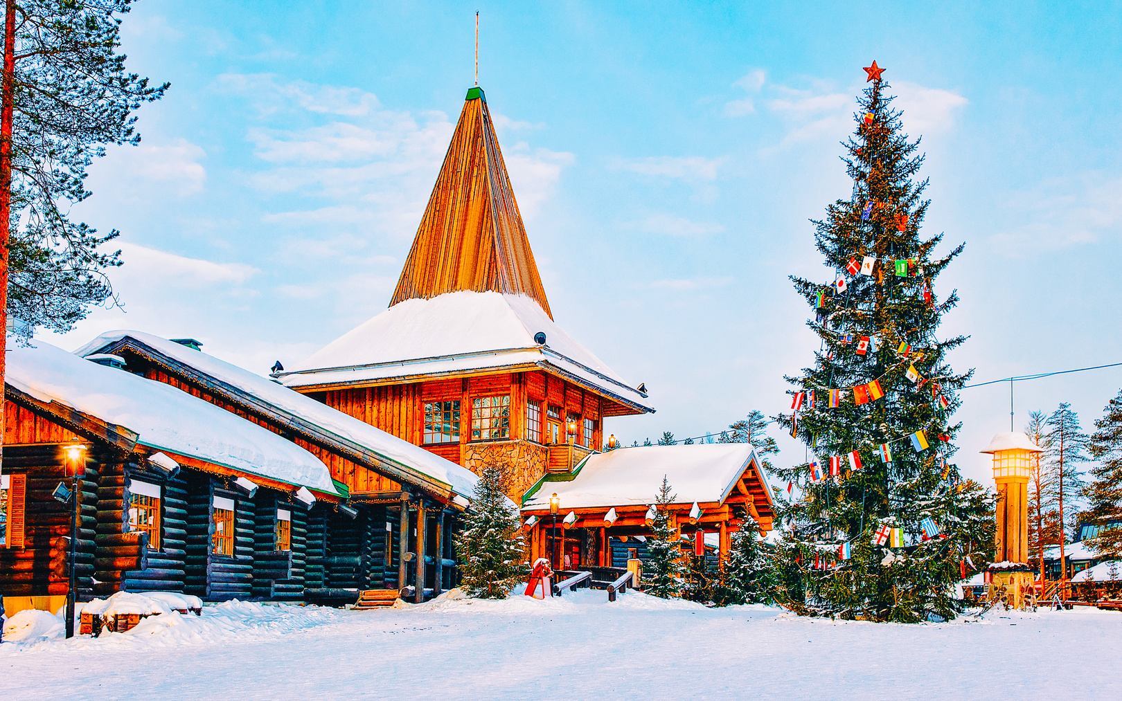 Santa Claus Office at Santa Claus Village in Rovaniemi New